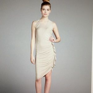 BCBG Asymmetrical bodycon dress